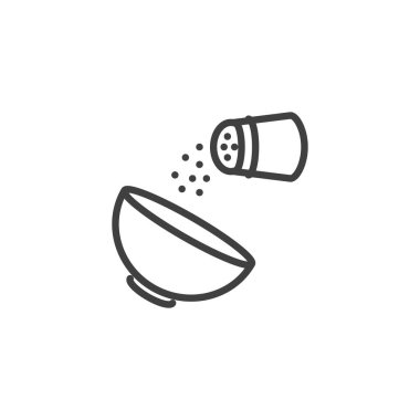 Bowling çizgisi simgesine tuz ekleniyor