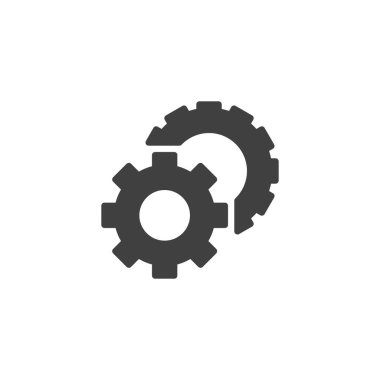 Tercihler dişli vektör simgesi