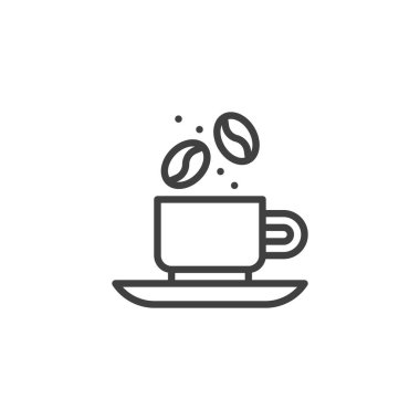 Bir fincan kahve ikonu