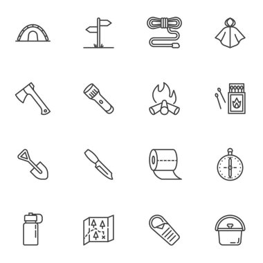 Temel yürüyüş çizgisi simgeleri ayarlandı