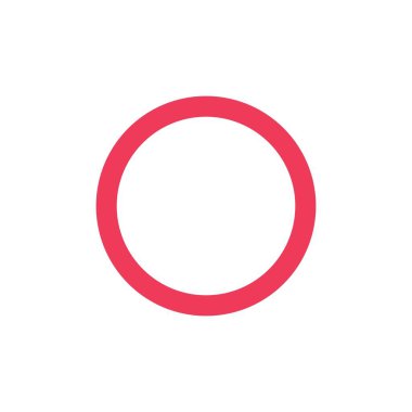 Giriş trafik işareti düz simgesi yok