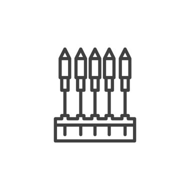 Firecracker roket hattı simgesi