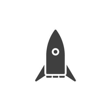 Uzay aracı vektör simgesi