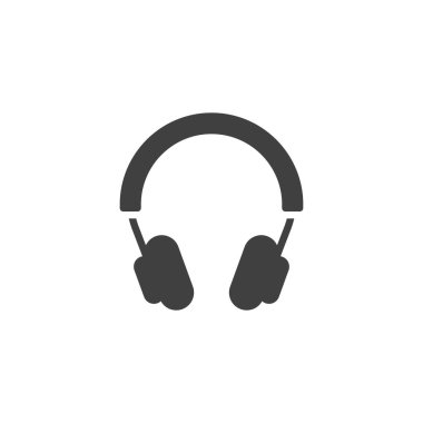 Kablosuz kulaklık vektör simgesi