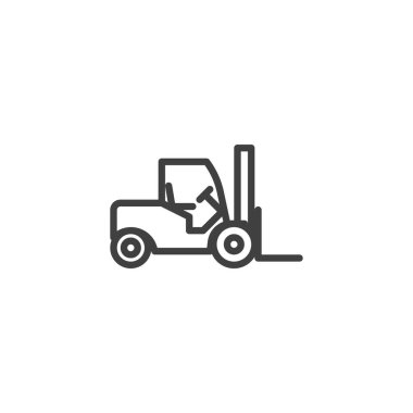 Forklift kamyon hattı simgesi