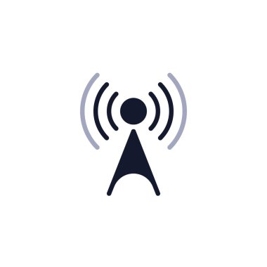 Wifi anten seviyesi düzeyi simgesi