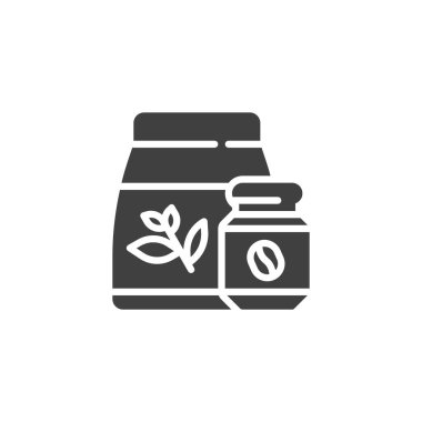 Çay ve kahve vektör simgesi