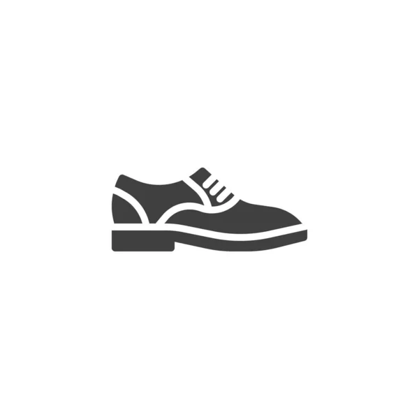 Men shoes vector icon — Stock Vector