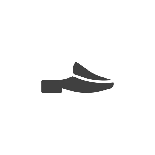 Mules schoenen vector pictogram — Stockvector