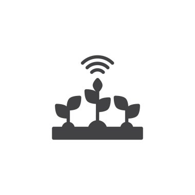 Agritech kontrol vektör simgesi