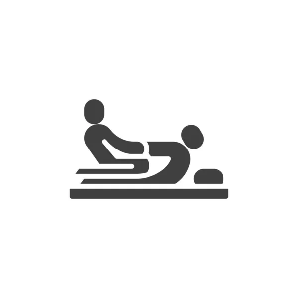 Thai massage vector icon — Stock Vector