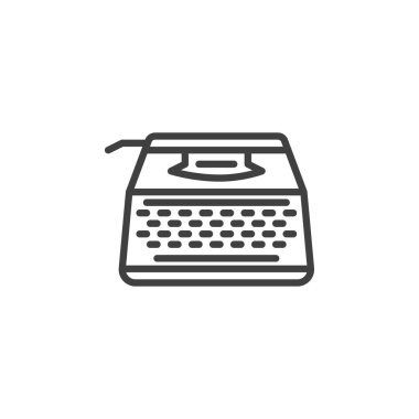 Daktilo makinesi satır simgesi