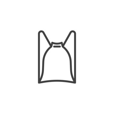 Spor sırt çantası satırı simgesi