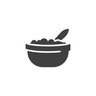 Cottage Peynir vektör simgesi