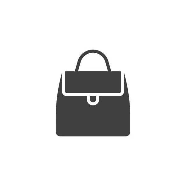 Donna borsa vettoriale icona — Vettoriale Stock