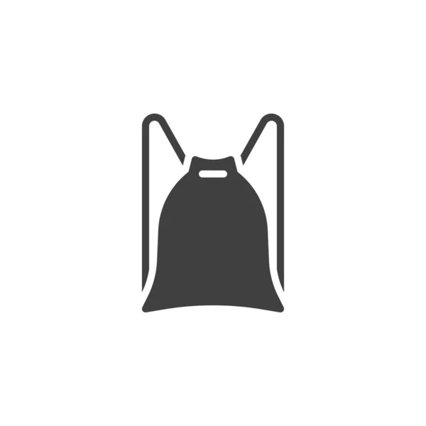 Ikona wektora plecaka sportowego — Wektor stockowy