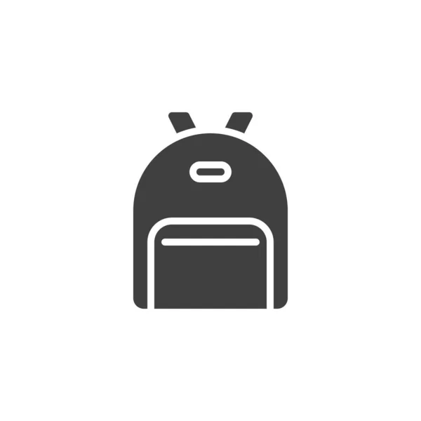 Escuela bolsa vector icono — Archivo Imágenes Vectoriales