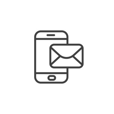 Cep telefonu mesaj satırı simgesi