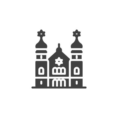 Sinagog oluşturma vektör simgesi