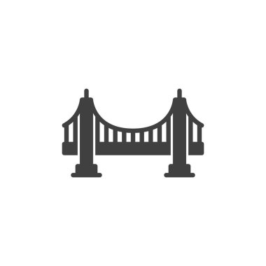 Köprü vektör simgesi