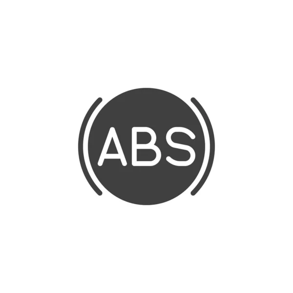 Abs dashboard indicator vector icon — 图库矢量图片