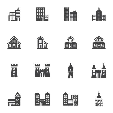 Binaların vektör simgelerinin türleri