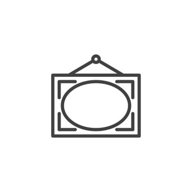 Klasik resim çerçeve simgesi