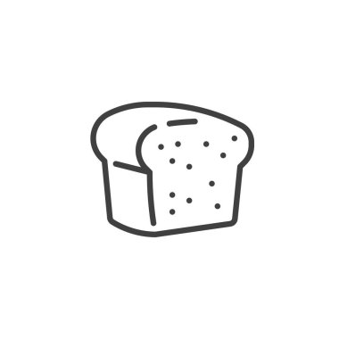 Tatlı ekmek çizgisi simgesi