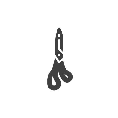 Grip Scissor vector icon