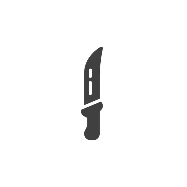 Carving knife vector icon — ストックベクタ