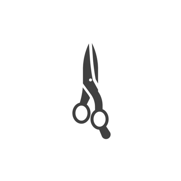Hair Cutting Scissors vector icon — Archivo Imágenes Vectoriales