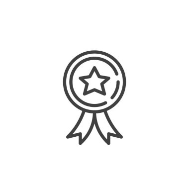 Birinci sınıf rozet çizgisi simgesi