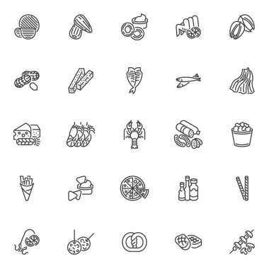 Bira abur cubur satırı simgeleri ayarlandı