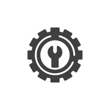 Teknik destek vektör simgesi