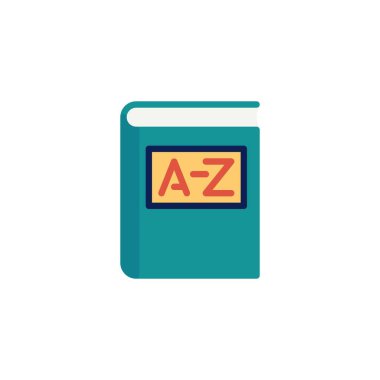 Sözcük Hazinesi düz simgesi