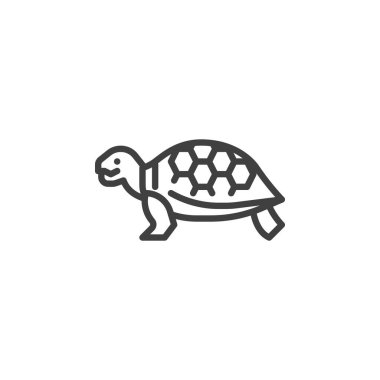 Turtle, tortoise line icon