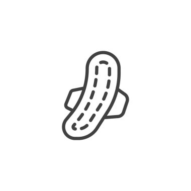 Adet pedi çizgisi simgesi