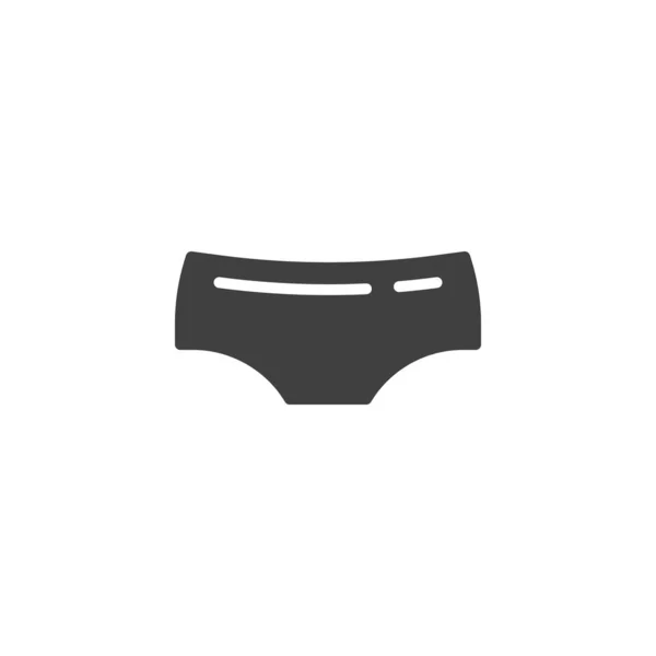 Briefs Underwear Vector Icon Filled Flat Sign Mobile Concept Web