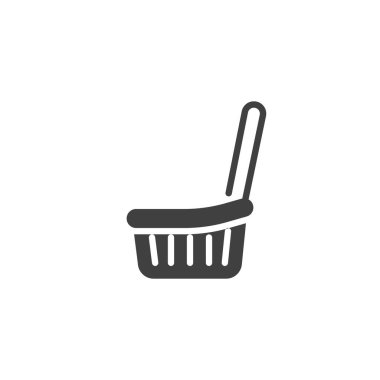 Sepet arabası vektör simgesi