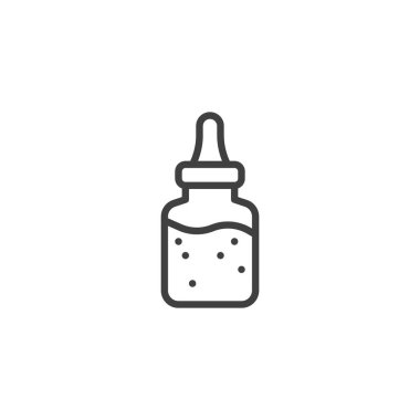 Vape juice şişe hattı simgesi