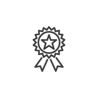 Kalite garanti çizgisi simgesi