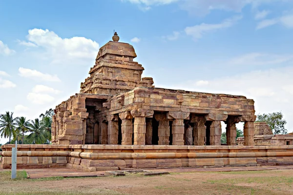 Tempio Pietra Sangamesvara Vijesvara Nel Complesso Del Tempio Pattadakal Karnataka — Foto Stock