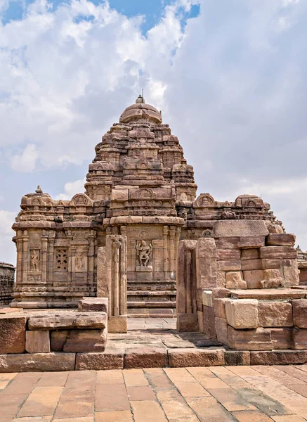 Tempio Pietra Sangamesvara Vijesvara Nel Complesso Del Tempio Pattadakal Karnataka — Foto Stock