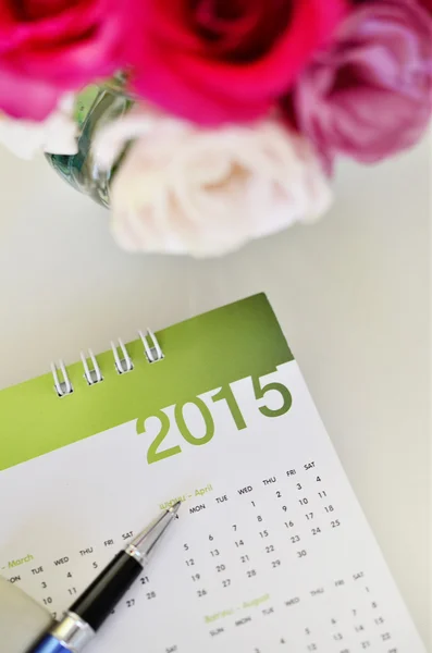 Calendar of 2015 — Stock Photo, Image