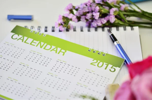 Calendar of 2015 — Stock Photo, Image