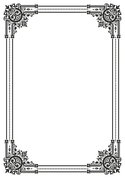 Quadro retro . — Vetor de Stock