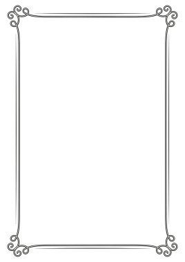 Dekoratif çerçeve