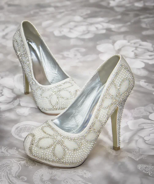 Sapatos de casamento — Fotografia de Stock