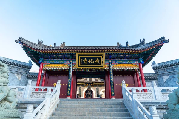 Buddhist Temple Construction Wutai Mountain Scenic Spot — Stock Photo, Image