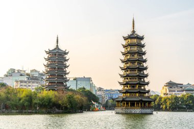 Antik Çin pagoda mimarisi 